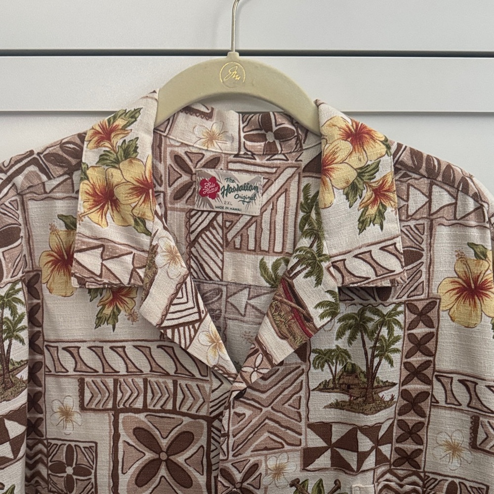 The Hawaiian Original Shirt with Tropical Print